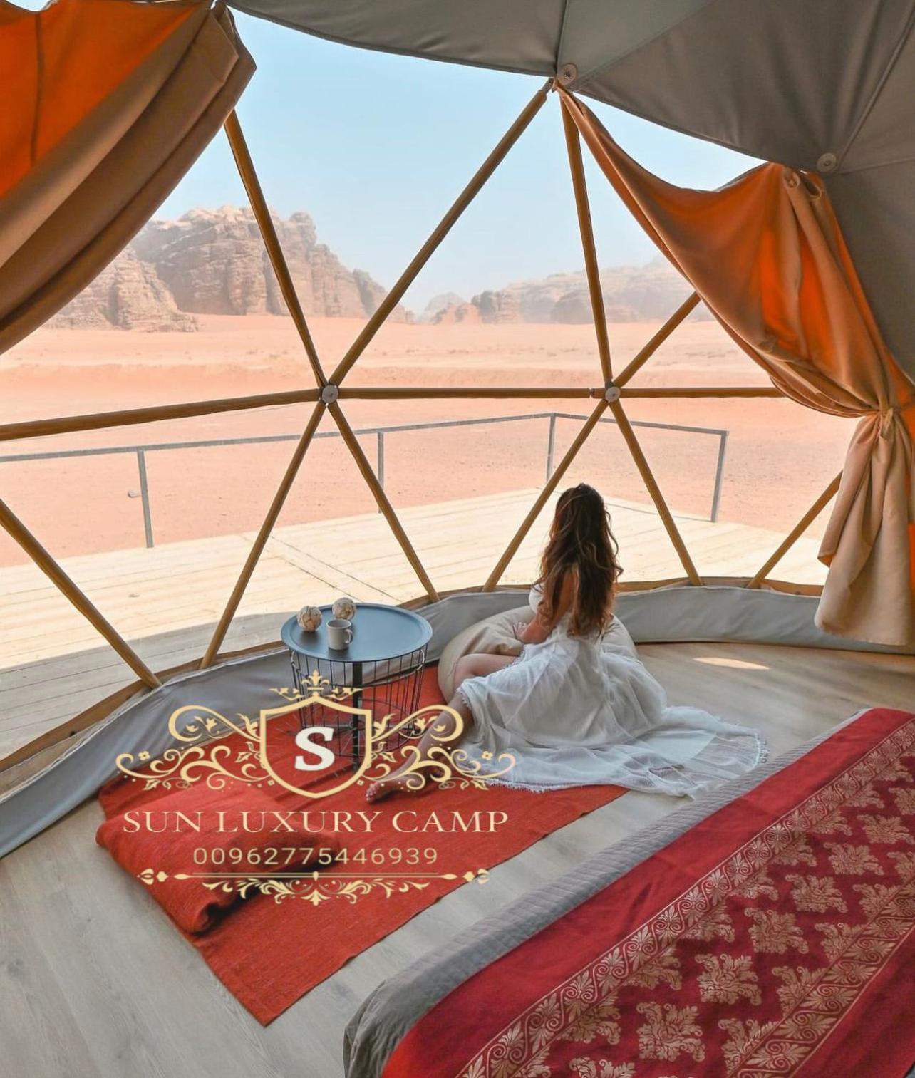 瓦迪拉姆Sun Luxury Camp &Tour公寓 外观 照片